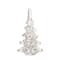 Hello Honey® 6.25" Clear Mini Glass Christmas Tree Décor